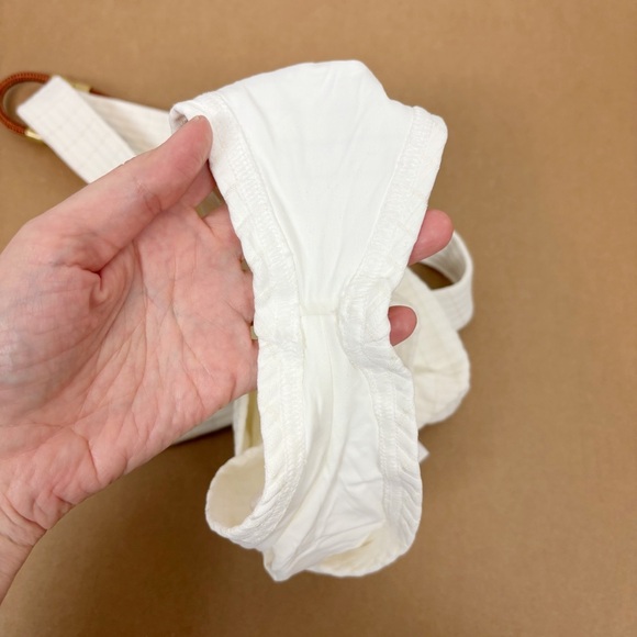 ZIMMERMANN Alight Textured Bikini Bottom in Ivory Size 6-8 - Picture 7 of 13